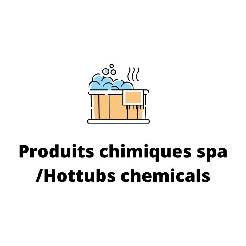 Produits chimiques pour le spa